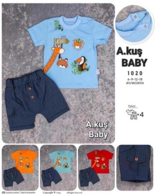 A.KUŞ BABY SET 1 PCS
