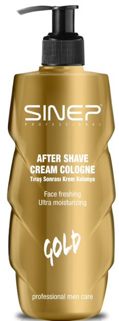 SINEP (14255) 400 ML AFTER SHAVE CREAM GOLD*24