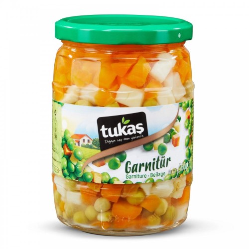 TUKAŞ 560 GR GARNİTÜR CAM*12