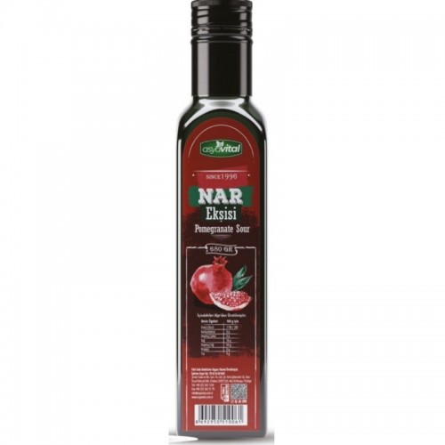ASYA VİTAL 680 GR EKŞİ NAR EKŞİSİ*12