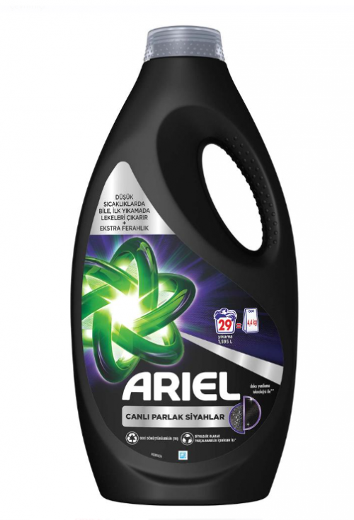 ARIEL LIQUIDE 1 595 ML NOIR 29 LAVAGE*4