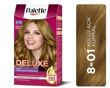 PALETTE DELÜXE (8-01) KÜLLÜ AÇIK KUMRAL*3