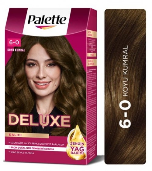 PALETTE DELÜXE (6-0) KOYU KUMRAL*3