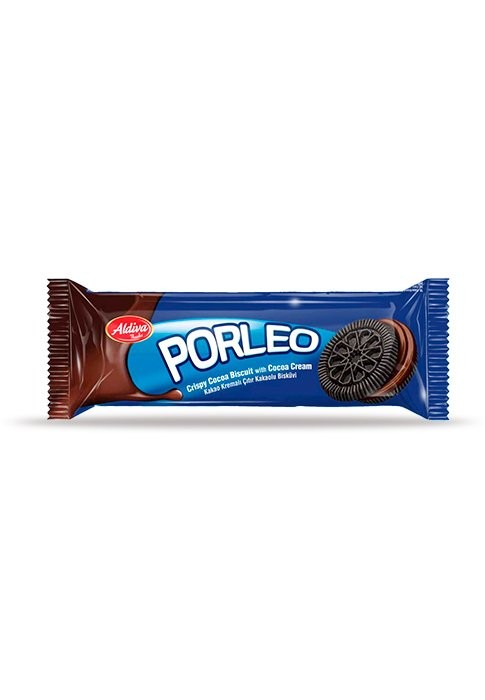 ALDİVA (30144652) PORLEO CHOCOLATE CREAM COCOA BISCUIT 50 GR*24