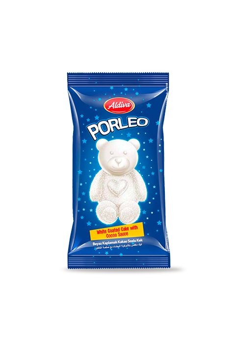 ALDİVA (30311319) PORLEO WHITE BEAR CAKE 50 GR*24