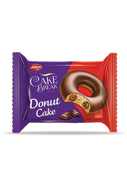 ALDİVA (30321583) DONUT COATED CAKE WITH COCOA SAUCE 40 GR*24