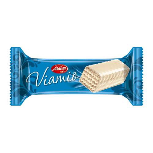 ألديفا (30534077) فياميو ويفر بالشوكولاتة البيضاء 15 جرام * 48