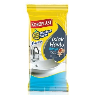 كوربولاست ورق مبلل للحمام 30 قطعة *12