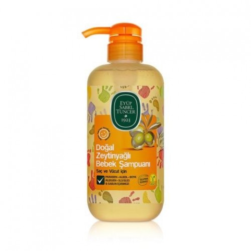 EYÜP SABRİ 600 ML BABY SHAMPOO WITH OLIVE OIL*12