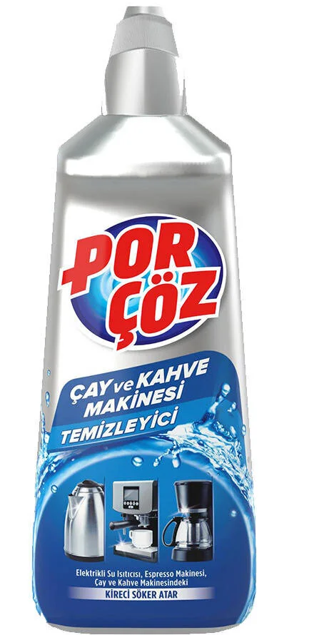 PORÇÖZ ÇAY VE KAHVE MAKİNA.TEMİZLEYİCİ.400ML*12