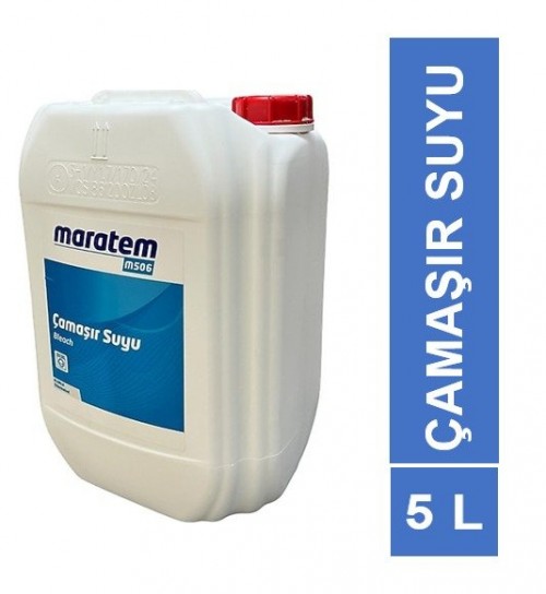 MARATEM (M506) 5 LT ÇAMAŞIR SUYU*4