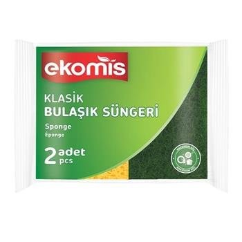 EKOMİS CLASSIC GREEN FOAM 2-PIECE PLAIN*24