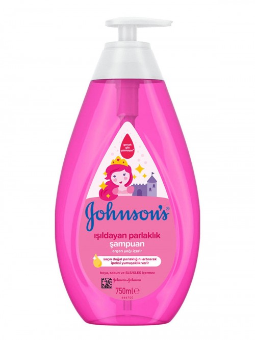 JOHNSONS SHAMPOO 750 ML LIGHTING BRIGHT * 6