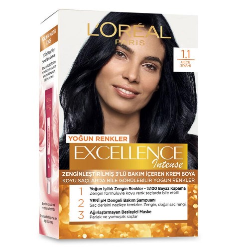 LOREAL EXCELLENCE (1.1) NIGHT BLACK * 1