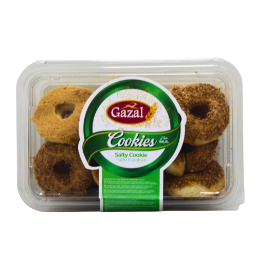 GAZAL 300 GR TUZLU KURABİYE KANDİL SİMİT*20