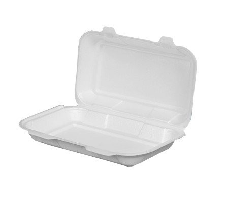 FOAM PLATE SANDWICH CONTAINER (250*160*60)*100