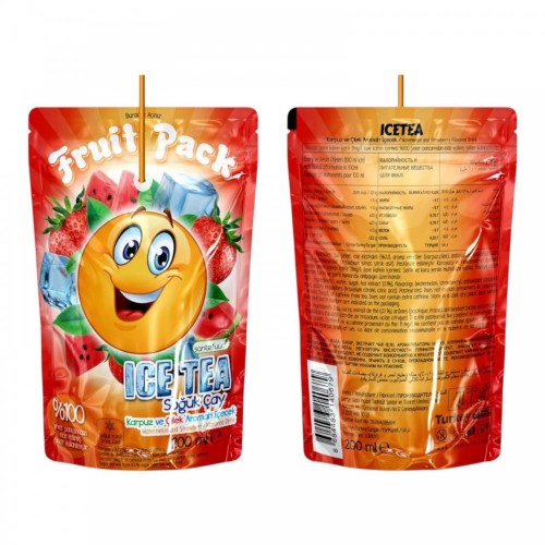 FRUİT PACK ICE TEA KARPUZ VE ÇİLEK ARM.200 ML*20