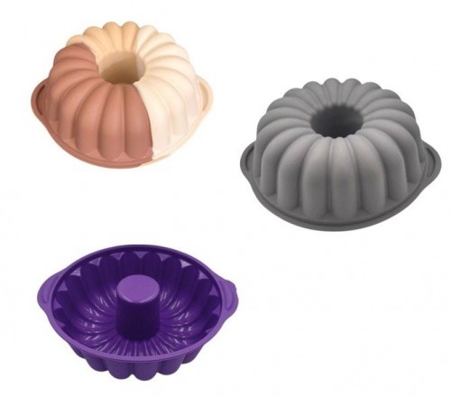 CKM 001 SİLİKON DİLİMLİ YUV.KEK KALIBI 22x8cm*25
