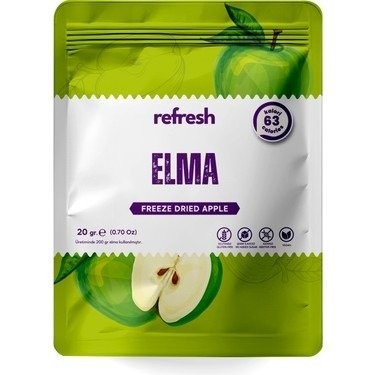 REFRESH FREEZE 20 GR KURUTULMUŞ DİLİM ELMA*12