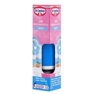 DR.OETKER RENKLENDİRİCİ MAVİ 10 GR*6