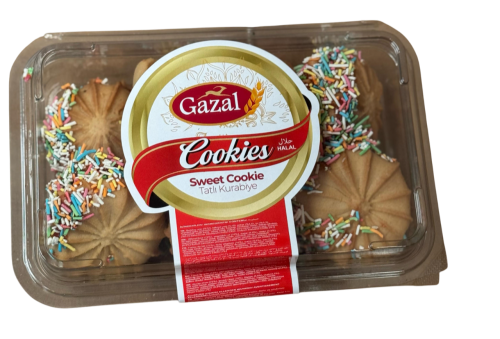 GAZAL 300 GR TATLI KURABİYE BUKLE GRANÜR*20