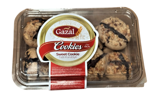 GAZAL 300 GR TATLI KURABİYE FISTIK ZEBRA*20