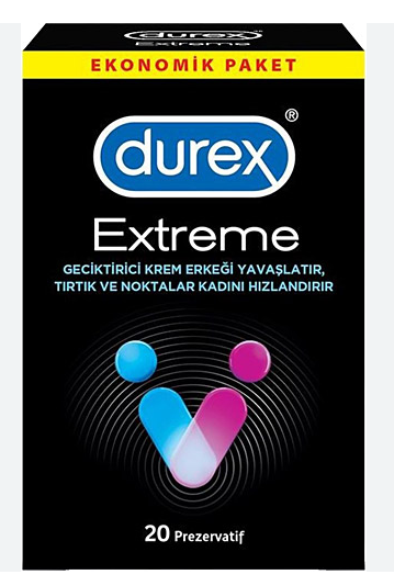 DUREX CONSERVATEUR 20PCS EXTREME *6