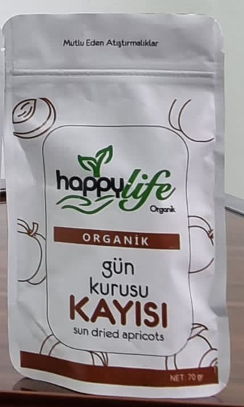 HAPPY LİFE 70 GR ORGANİK GÜN KURUSU*12