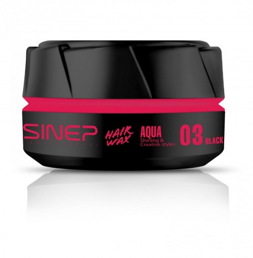 SINEP (13859) 150 ML BLACK WAX*48