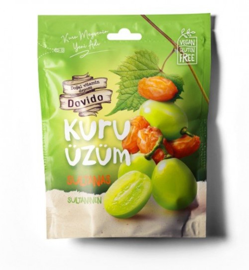 DOVİDO KURU ÜZÜM 200GR*10