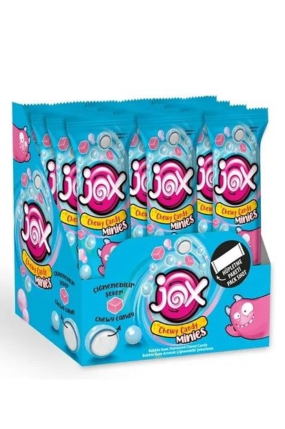 DK.JOX MİNİES 10 GR BUBBLE GUM ARM.ŞEKER*24