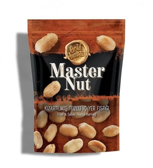 MASTER NUT KIZARTILMIŞ YER FISTIK TUZLU 75 GR*24