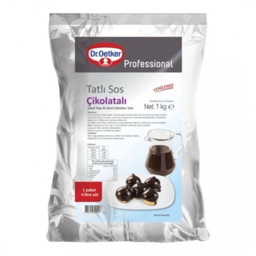 DR.OETKER 1 KG TATLI SOS ÇİKOLATALI*6