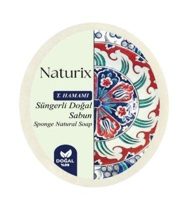 NATURİX 150 GR SÜNGERLİ SABUN TÜRK HAMAMI*24