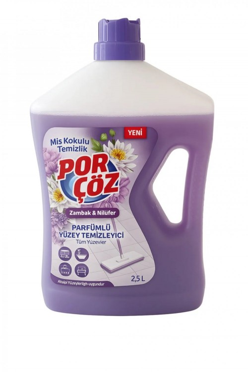 PORÇÖZ YÜZEY TEMİZLEYİCİ 2,5 LT ZAMBAK&NİLÜFER*6