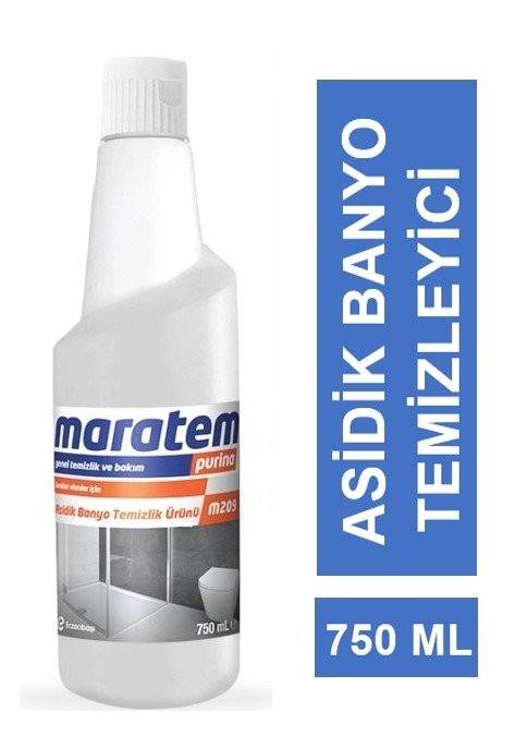 MARATEM (M209) 750 ML ASİDİK BANYO TEMİZLEYİCİ*12