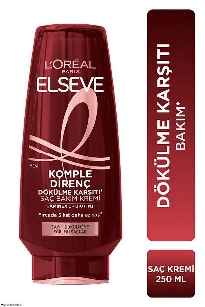 ELSEVE 250 ML SAÇ BAKIM KREMİ DÖKÜLME KARŞITI*6