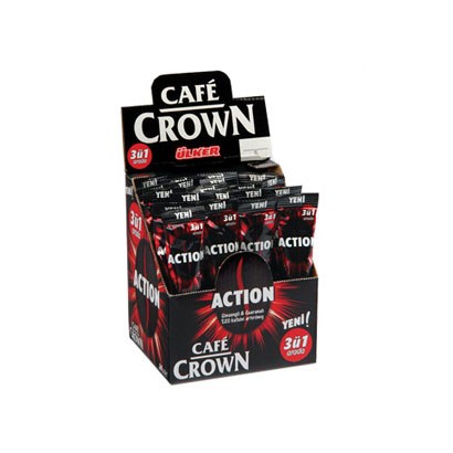 ÜLKER CAFE CROWN (3 IN 1 ) ACTION 18 GR*24