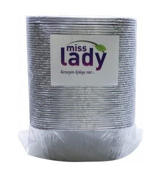 MISS LADY 50-Piece Aluminum Rice Pudding Container *30