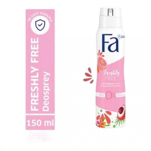 FA DEO 150 ML FRESHLY FREE GREYFURT & LİÇİ*1