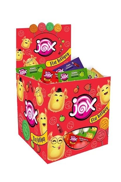 DK.JOX FLAT 6,2 GR CLASSIC YASSI LOLİPOP ŞEKER*150