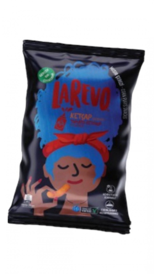 LAREVO CHIPS WITH KETCHUP 40 GR*24