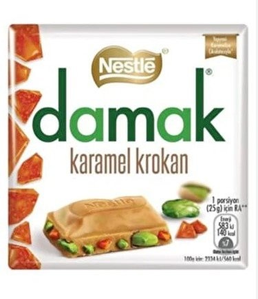 NESTLE DAMAK KARAMEL KROKAN 60GR*6