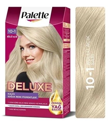 PALETTE DELÜXE (10-1) KÜLLÜ AÇIK SARI*3