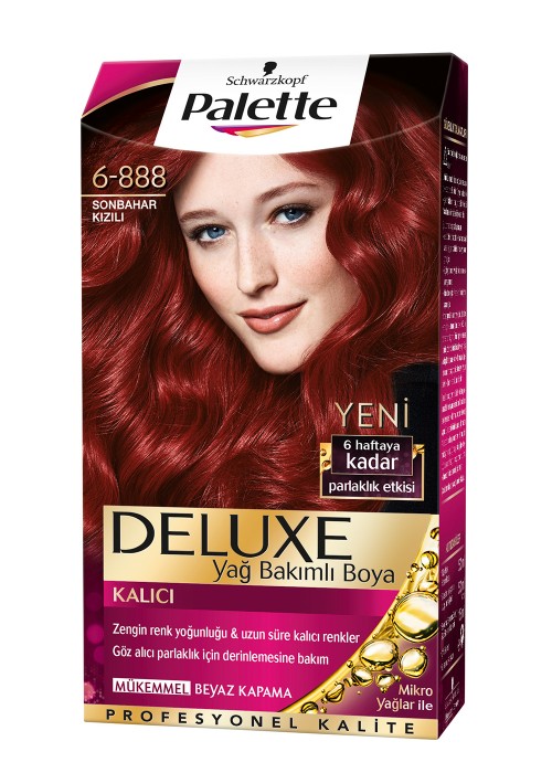 PALETTE DELÜXE 6-888 SONBAHAR KIZILI*3