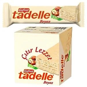 TADELLE 28 GR BEYAZ ÇİKOLATALI GOFRET*28