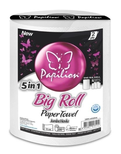 PAPİLİON TEKLİ JUMBO HAVLU 3 KG*6 (200yprk)