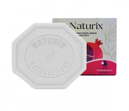 NATURİX 125 GR TAŞ BASKI SABUN NAR*24