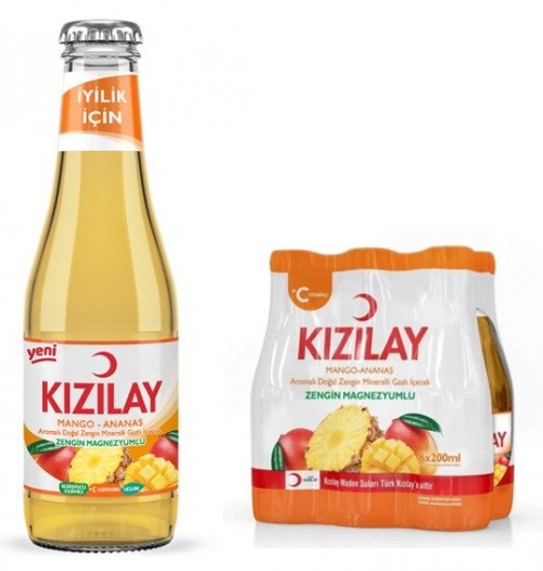KIZILAY 200 ML MANGO ANANAS*24