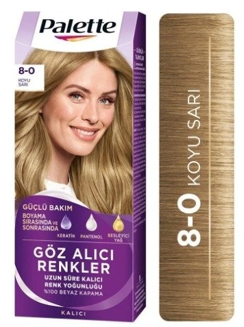PALETTE ICC (8-0) KOYU SARI*10